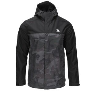 DIXXON FLANNEL CO Water Resistant Tech Windbreaker‎ Jacket Camo Men's Large